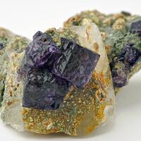 Fluorite & Arsenopyrite