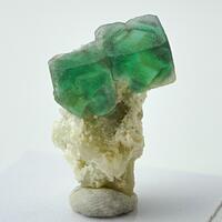 Fluorite On Microcline