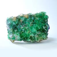 Fluorite On Microcline