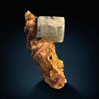 Apatite Schorl On Orthoclase