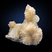 Natrolite With Calcite