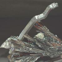 Stibnite & Calcite