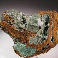 Adamite With Calcite
