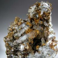 Cacoxenite With Quartz