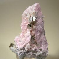 Pyrite Rhodochrosite & Quartz