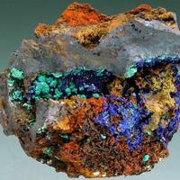 Azurite & Rosasite