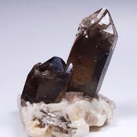 Smoky Quartz Topaz & Albite