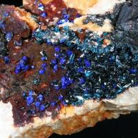 Clinoclase & Azurite