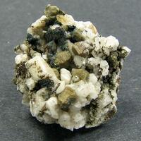 Donnayite-(Y) & Calcite