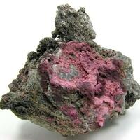 Native Silver & Erythrite