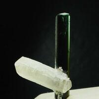 Hydroxylherderite With Elbaite