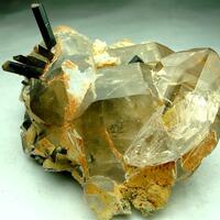 Topaz With Tourmaline & Quartz