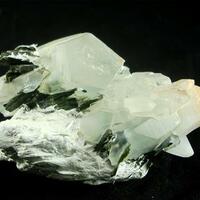 Quartz With Epidote & Chrysotile