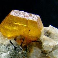 Bastnäsite-(Ce) with Quartz