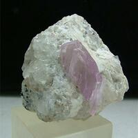 Kunzite With Calcite