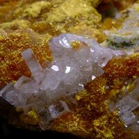 Baryte With Orpiment & Realgar