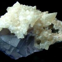 Fluorite With Calcite