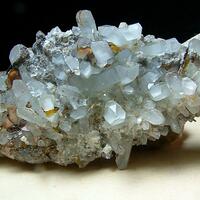 Brookite With Quartz