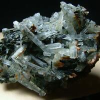 Natrolite With Actinolite