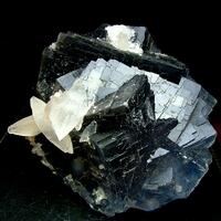 Fluorite With Calcite