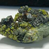 Andradite With Clinochlore & Diopside