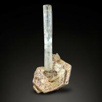 Aquamarine On Muscovite