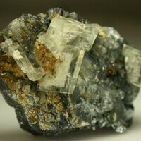 Baryte On Sphalerite