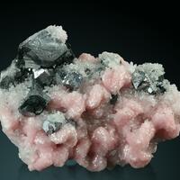 Rhodochrosite & Galena