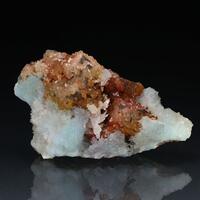 Fluorite With Quartz & Aragonite