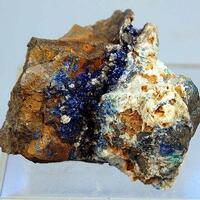 Anglesite On Azurite