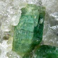 Emerald In Quartz