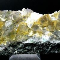 Fluorite With Quartz & Zinnwaldite