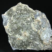 Millerite With Chalcopyrite On Dolomite