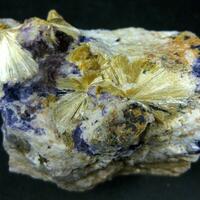 Carpholite With Fluorite