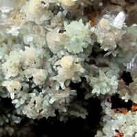 Cuprian Smithsonite Willemite & Gypsum