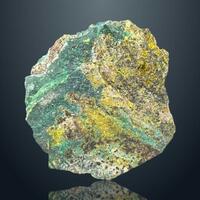 Uranophane Malachite & Digenite