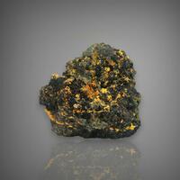 Cobaltzippeite With Uranopilite On Uraninite