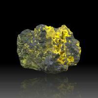 Ianthinite With Schoepite & Uraninite