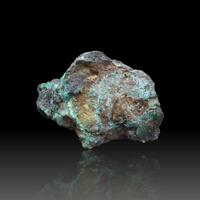 Chalcocite & Malachite Psm Wood