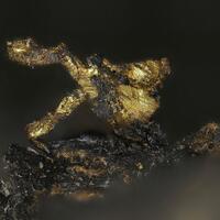 Native Gold & Uraninite