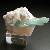 Elbaite On Morganite