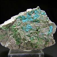 Libethenite & Apatite