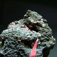 Mitridatite On Variscite Over Crandallite