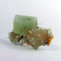 Fluorite On Quartz