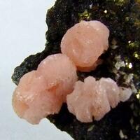 Rhodochrosite On Sturtite