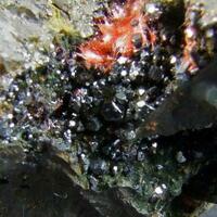 Chalcotrichite On Cuprite & Copper