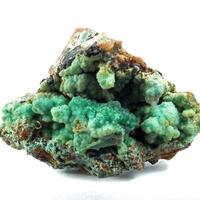 Pseudomalachite On Chrysocolla