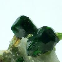 Uvarovite On Diopside