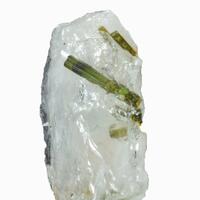 Elbaite In Quartz