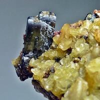 Wolframite Calcite & Pyrite